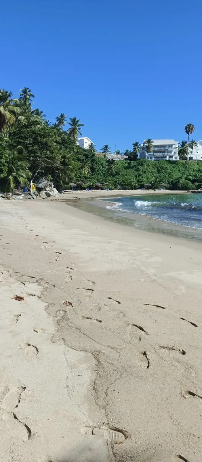 Vista Mare, Los Naranjos, Samaná – private beach below the residence